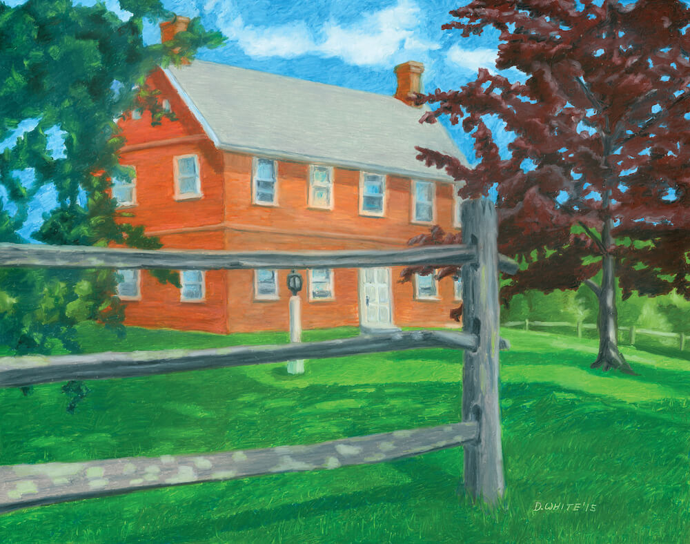 House Portrait of the week's house in New Hampshire